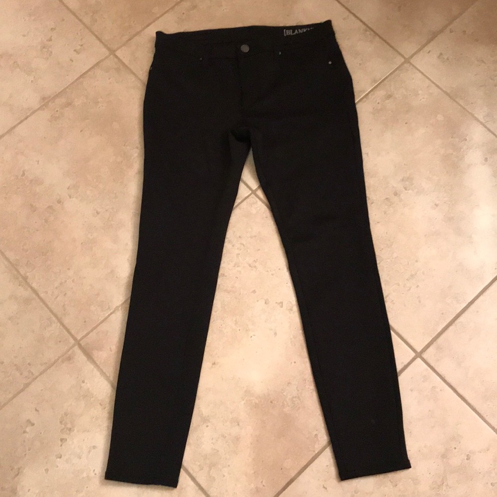 Blanknyc black scuba pants